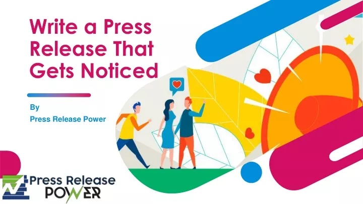 write a press release that gets noticed