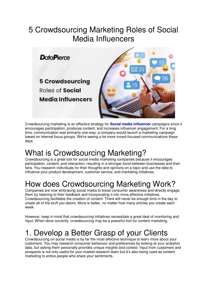 social media crowdsourcing case study