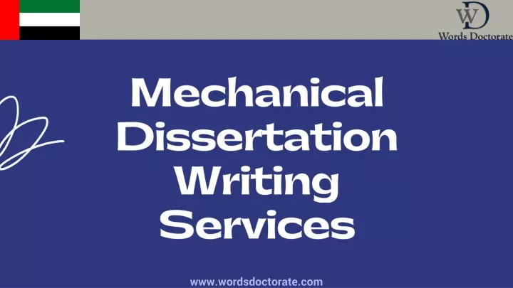 mechanical dissertation writing services