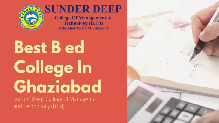 best b ed college in ghaziabad sunder deep