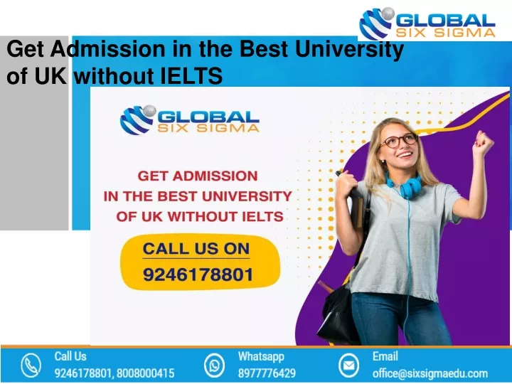 get admission in the best university