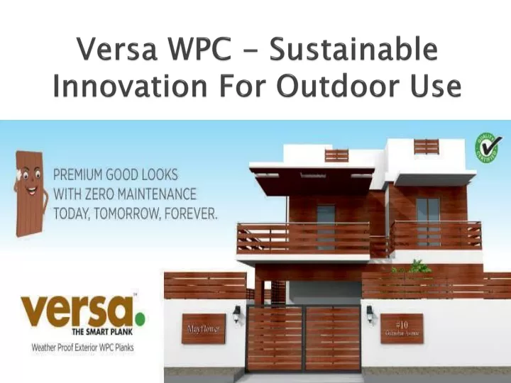 versa wpc sustainable innovation for outdoor use
