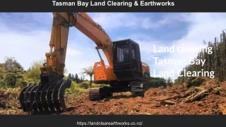 Tasman Bay Land Clearing & Earthworks (ppt)