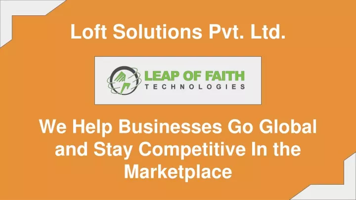 loft solutions pvt ltd