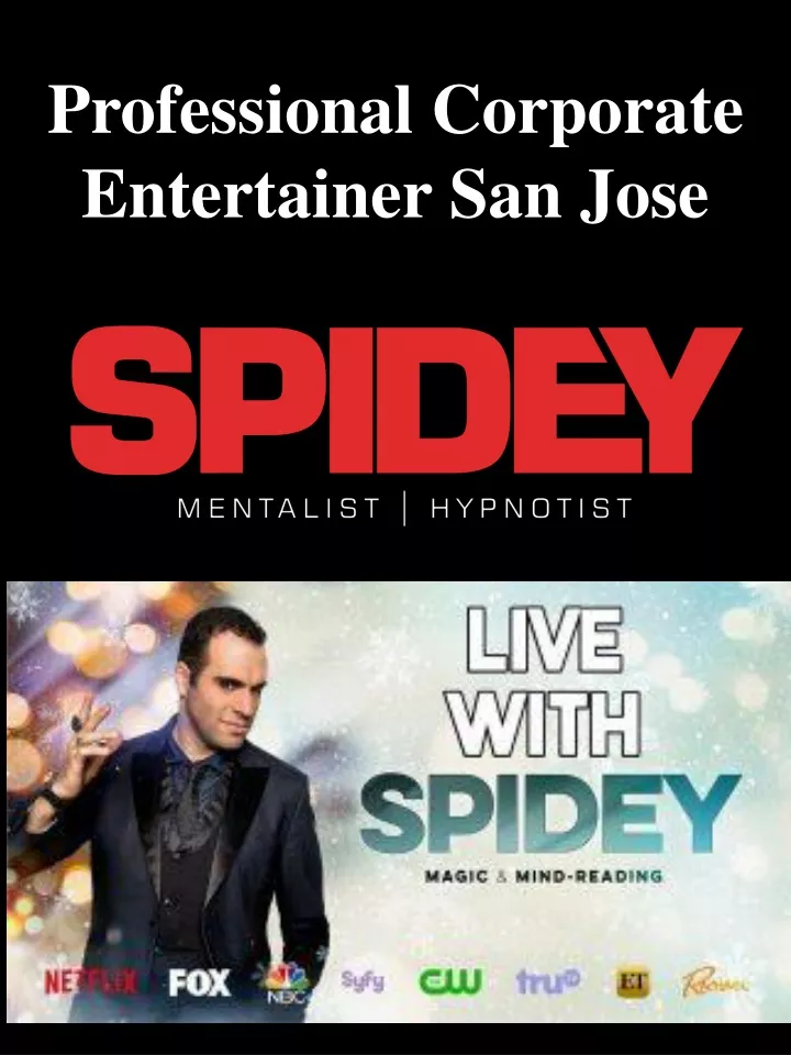 professional corporate entertainer san jose