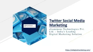 twitter social media marketing