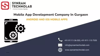 mobile app development company in gurgaon android