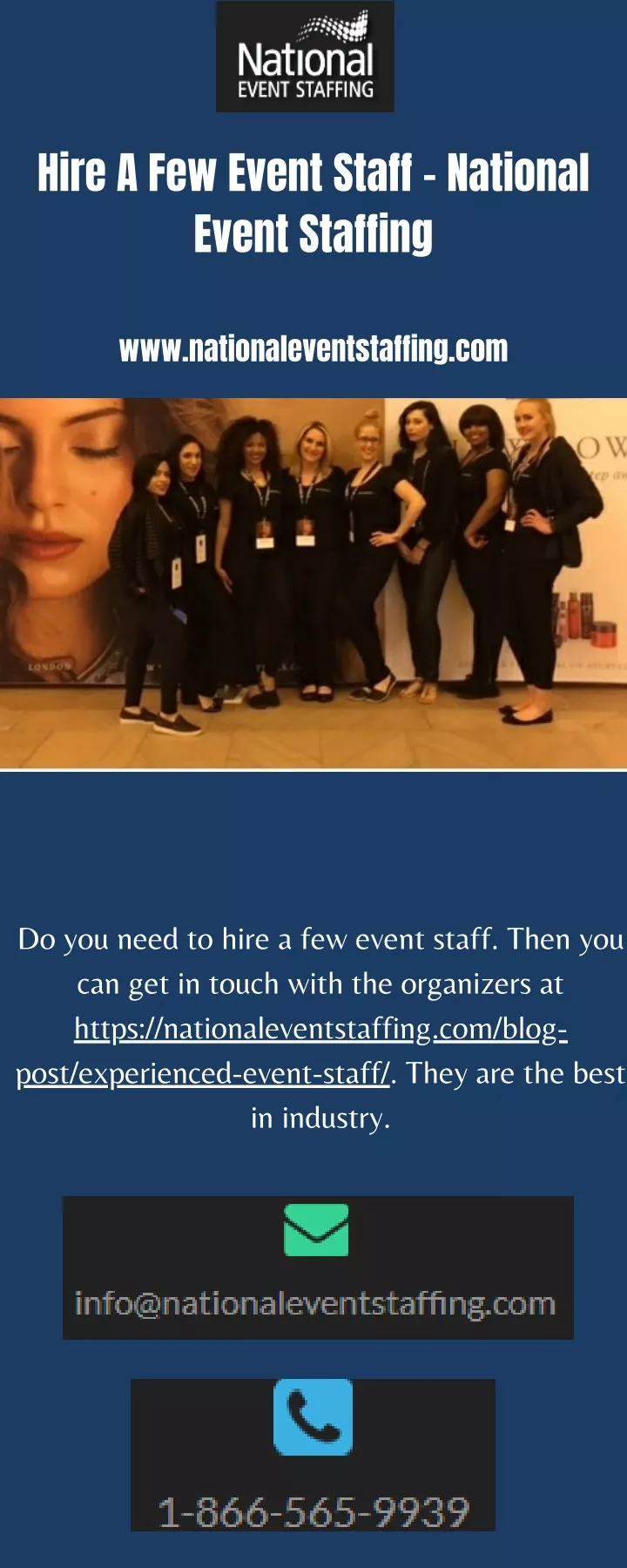 hire a few event staff national event staffing