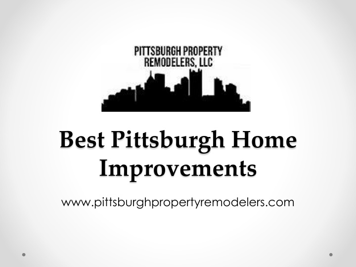 best pittsburgh home improvements