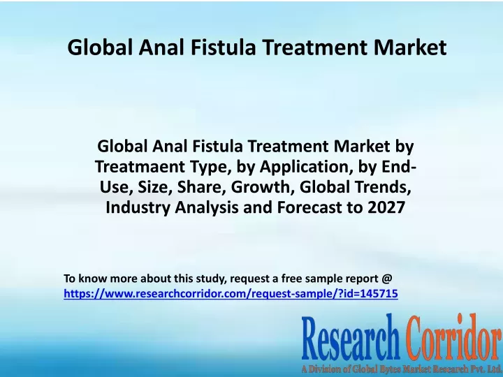 global anal fistula treatment market