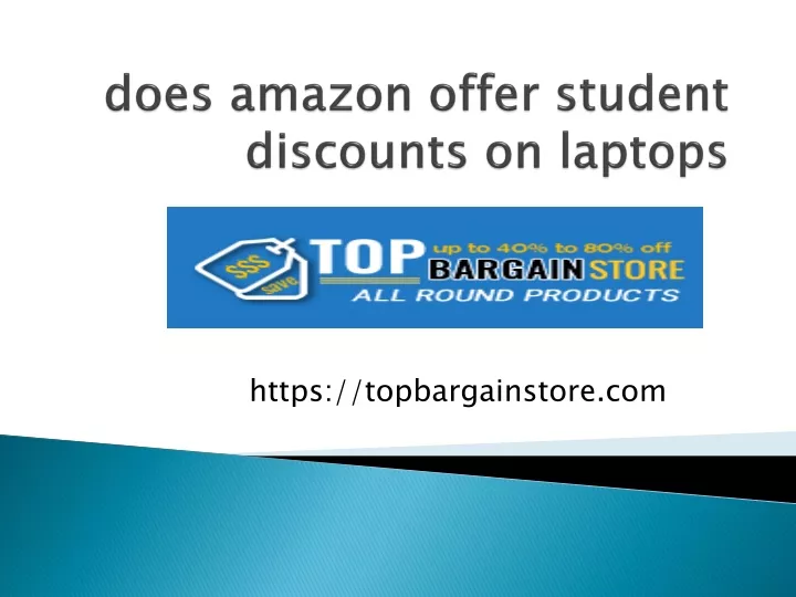 does amazon offer student discounts on laptops