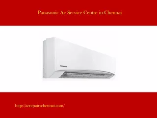 Panasonic Ac Service Centre in Chennai