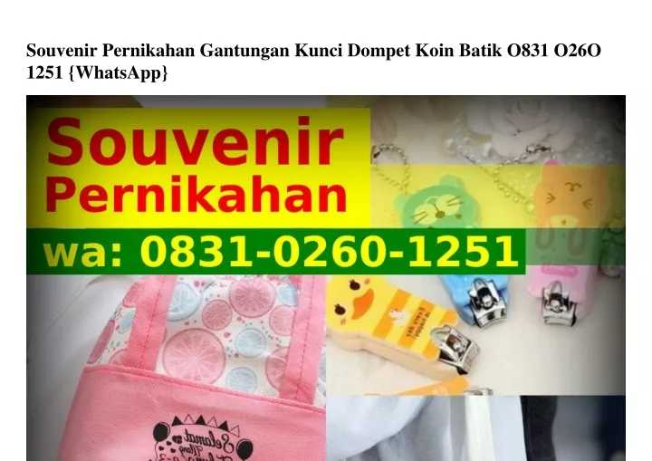 souvenir pernikahan gantungan kunci dompet koin