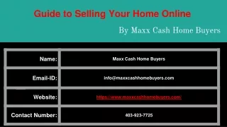Guide to Selling Your Home Online