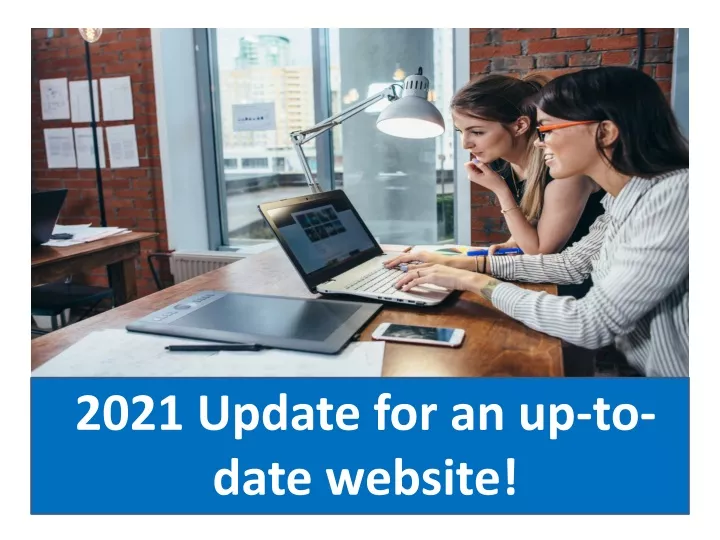 2021 update for an up to date website