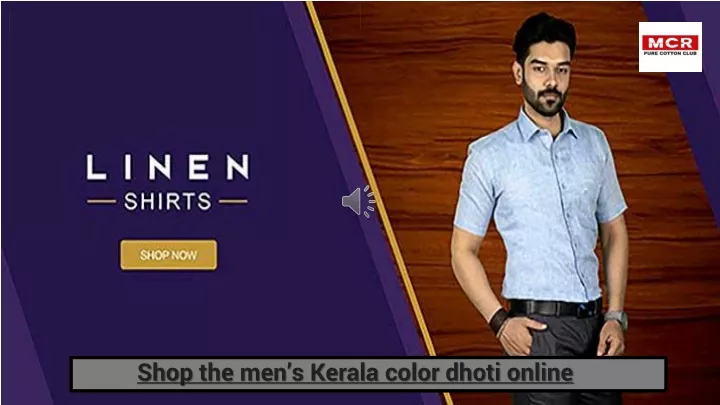 shop the men s kerala color dhoti online