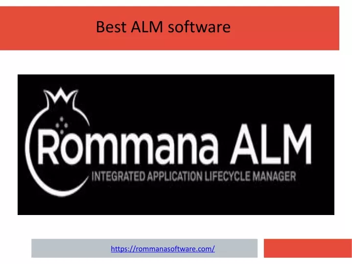 best alm software