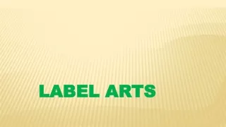label arts
