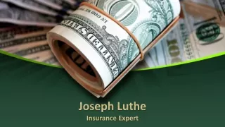 Joseph Luthe - Insurance Expert