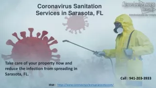 Top Listed Coronavirus Sanitation Services in Sarasota, FL