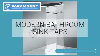 Modern Bathroom Sink Taps