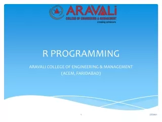 r programming
