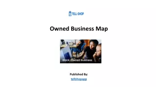 Minority- owned business map