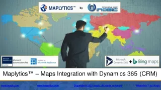 Maplytics™ - Dynamics 365 CRM Maps