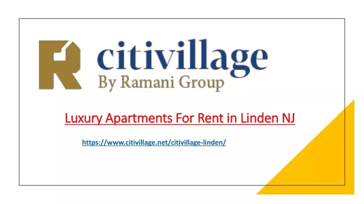 luxury apartments for rent in linden nj
