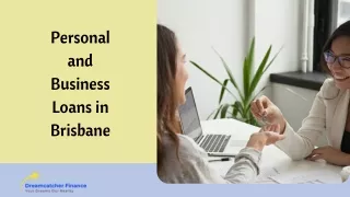 Personal and Business Loans in Brisbane