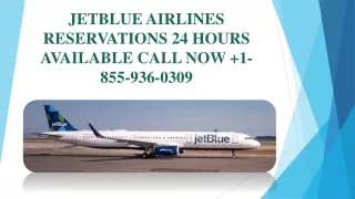 JetBlue Airlines Reservations Best 1