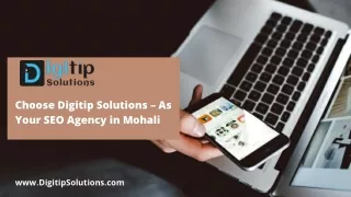 Choose Digitip Solutions – As Your SEO Agency in Mohali