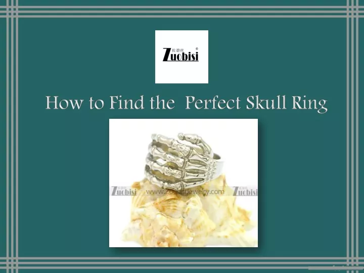 how to find the perfect skull ring