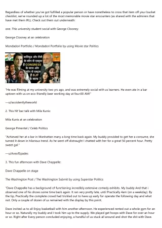 11 Creative Ways To Write About Celebrity Politics