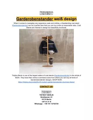 garderobenstander wei design