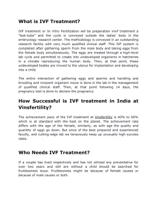 Best IVF Center in Delhi _ IVF Treatment Cost in Delhi - Vinsfertility