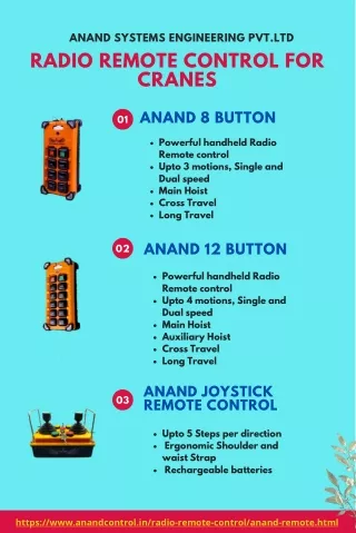 Best wireless Radio Remote Control Crane in India