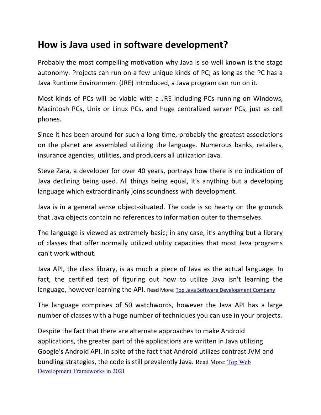 PPT - How is Java used in software development PowerPoint Presentation ...