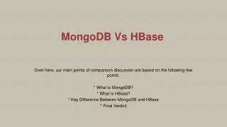 MongoDB Vs Hbase Comparison – MongoDB India