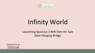 3 BHK near hanging bridge Ravet at Infinity World