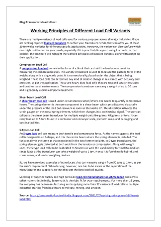 blog 2 sensomaticloadcell net working principles
