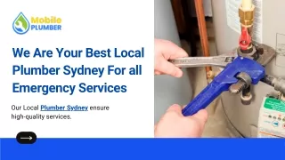Your Best Local Plumber Sydney
