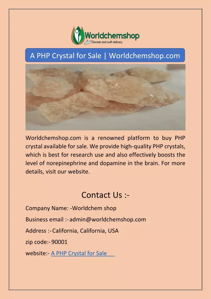 a php crystal for sale worldchemshop com