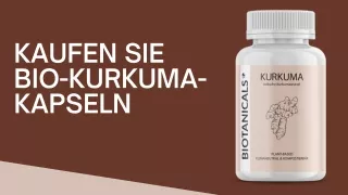 Kaufen Sie Bio-Kurkuma-Kapseln : Biotanicals
