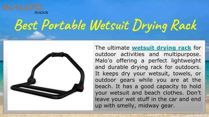 best portable wetsuit drying rack