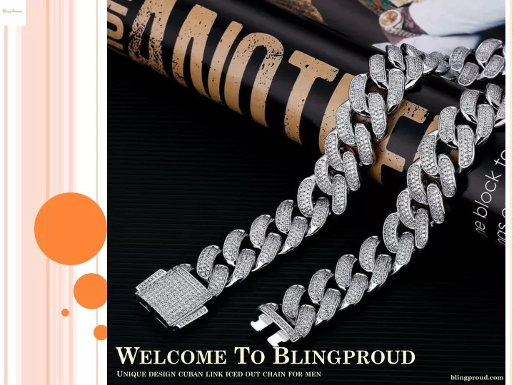 welcome to blingproud unique design cuban link iced out chain for men