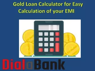 Gold Loan Calculator
