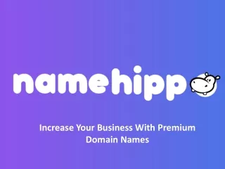 Increase Your Business With Premium Domain Names