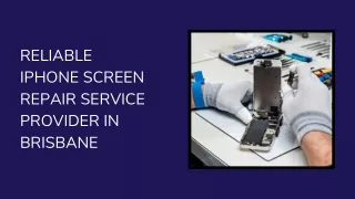 Reliable iPhone Screen Repair Service Provider in Brisbane