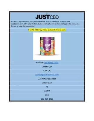 buy online top quality cbd honey sticks filled